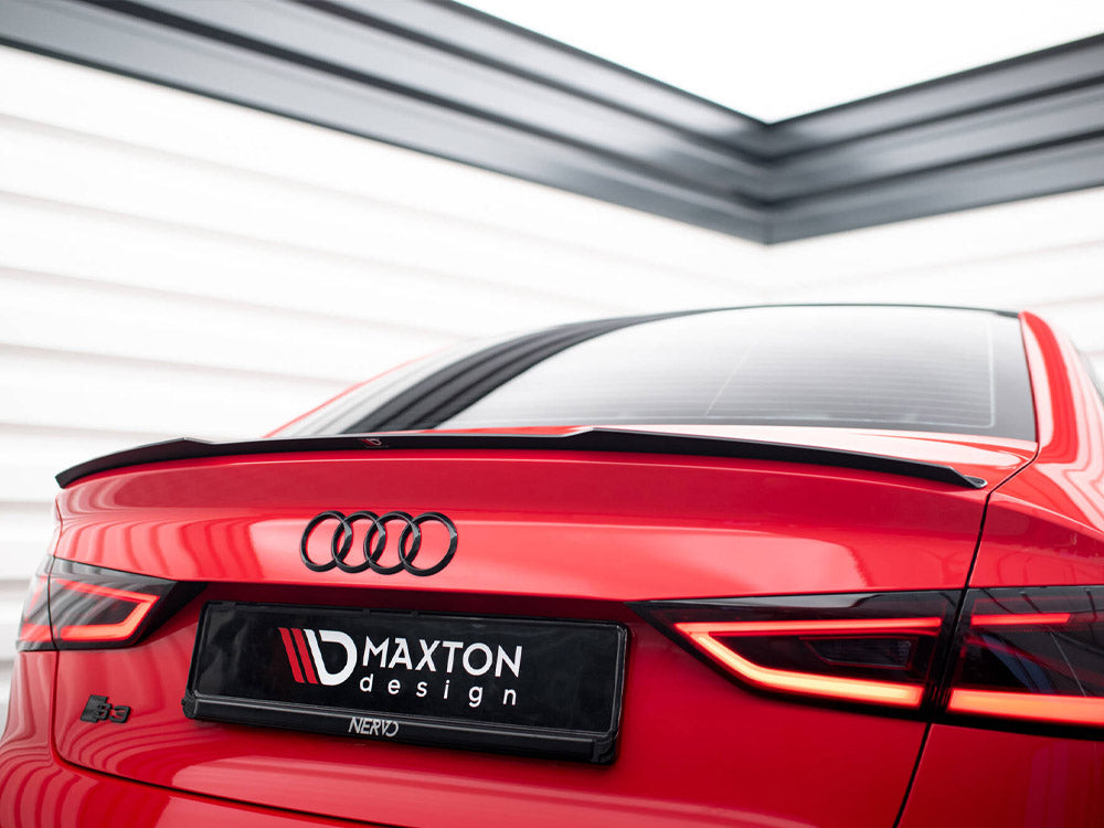 Maxton Design Spoiler CAP Audi A3 / A3 S-Line / S3 / RS3 Sedan 8V - AU-A3-8V-S-CAP1G - Image 3