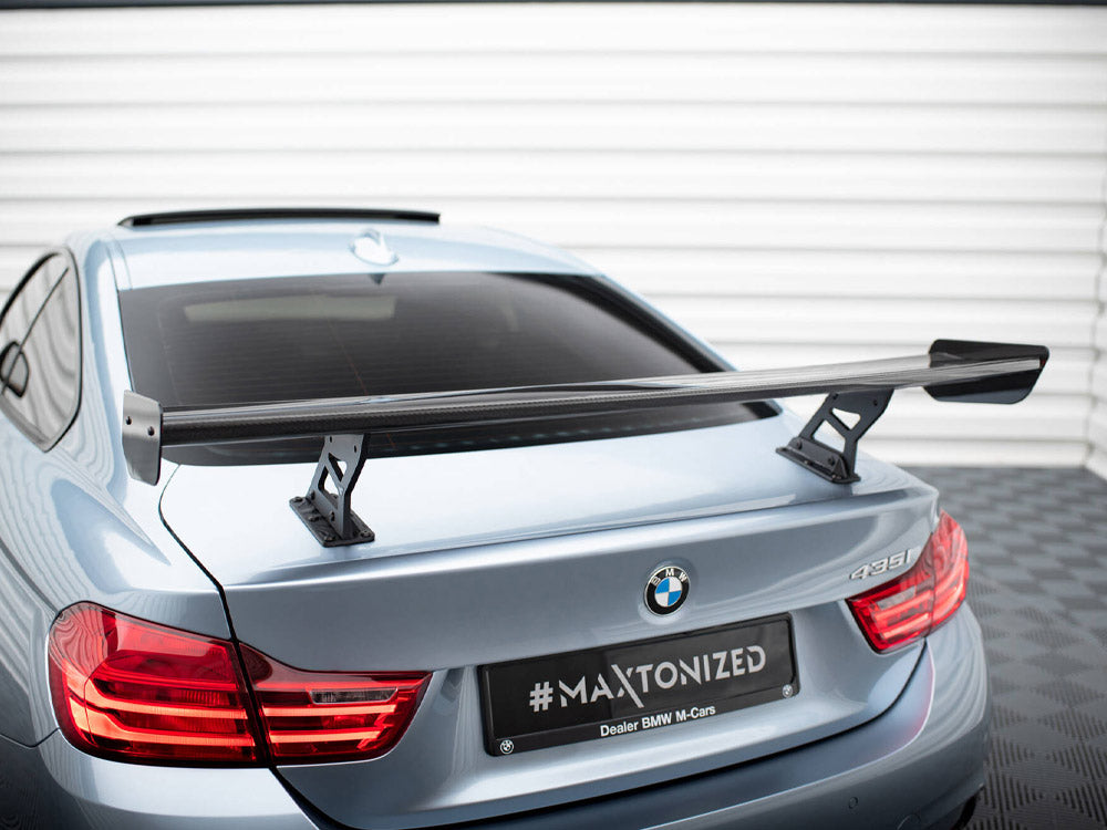 Maxton Design Carbon Spoiler With Internal Brackets Uprights BMW 4 F32 / 4 F32 M-Pack Coupe - CF-BM-4-F32-WING5-INT-245-P - Image 5
