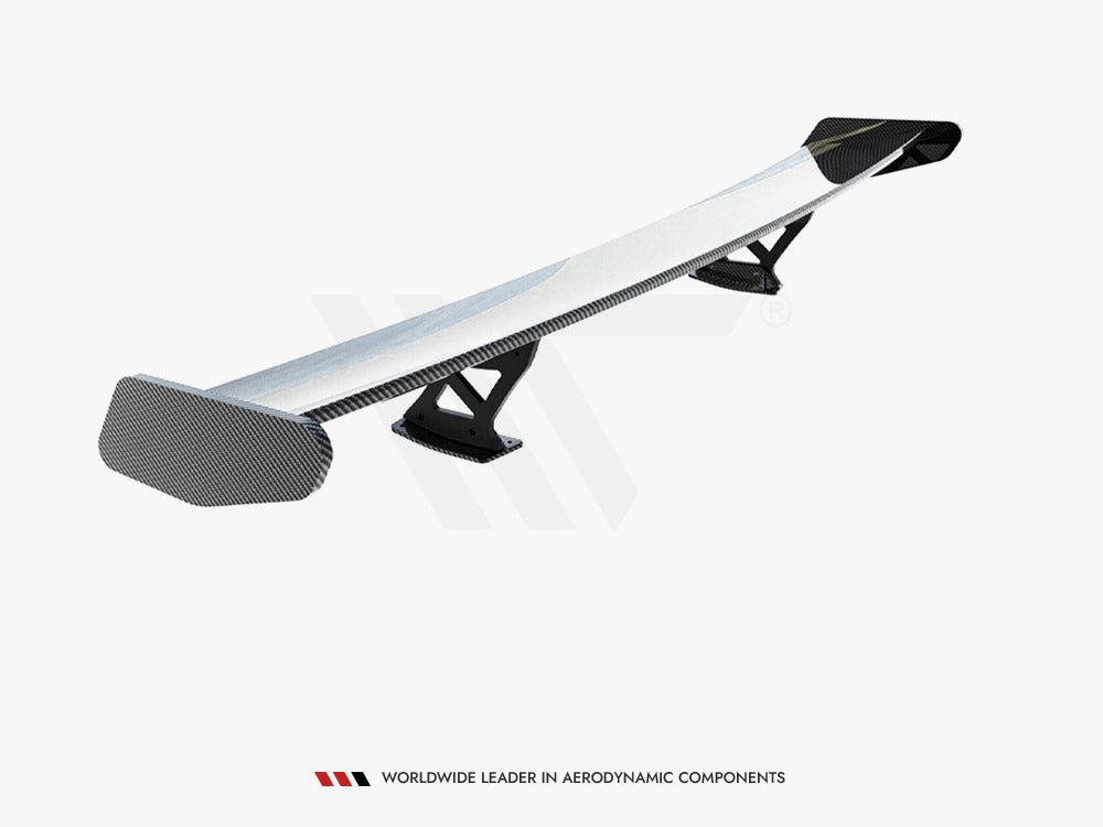 Maxton Design Carbon Spoiler With Internal Brackets Uprights BMW 4 F32 / 4 F32 M-Pack Coupe - CF-BM-4-F32-WING5-INT-245-P - Image 6