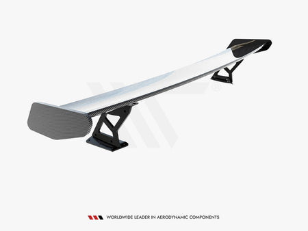 Maxton Design Carbon Spoiler With External Brackets Uprights BMW 4 F32 / 4 F32 M-Pack Coupe - CF-BM-4-F32-WING5-EXT-245-P - Image 7