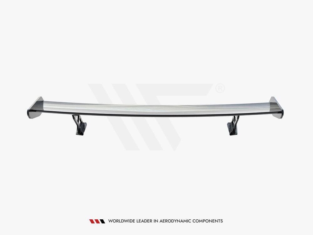 Maxton Design Carbon Spoiler With External Brackets Uprights BMW 4 F32 / 4 F32 M-Pack Coupe - CF-BM-4-F32-WING5-EXT-245-P - Image 8