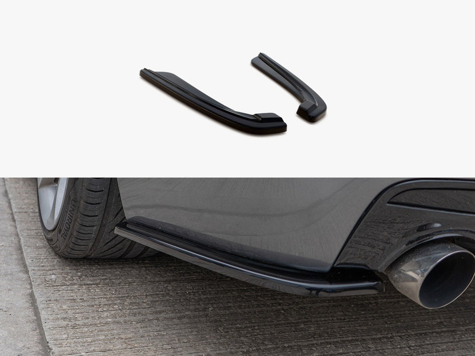 Maxton Design Rear Side Splitters Bmw 5 F11 M-pack (Fits TWO Single Exhaust Ends) - BM-5-11-MPACK-RSD1G - Image 1