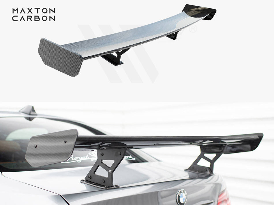 MAXTON DESIGN Carbon Spoiler With Internal Brackets Uprights BMW 3 / M3 Coupe E92