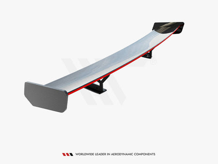 Carbon Spoiler With Internal Brackets Uprights + LED BMW 3 / M3 Coupe E92