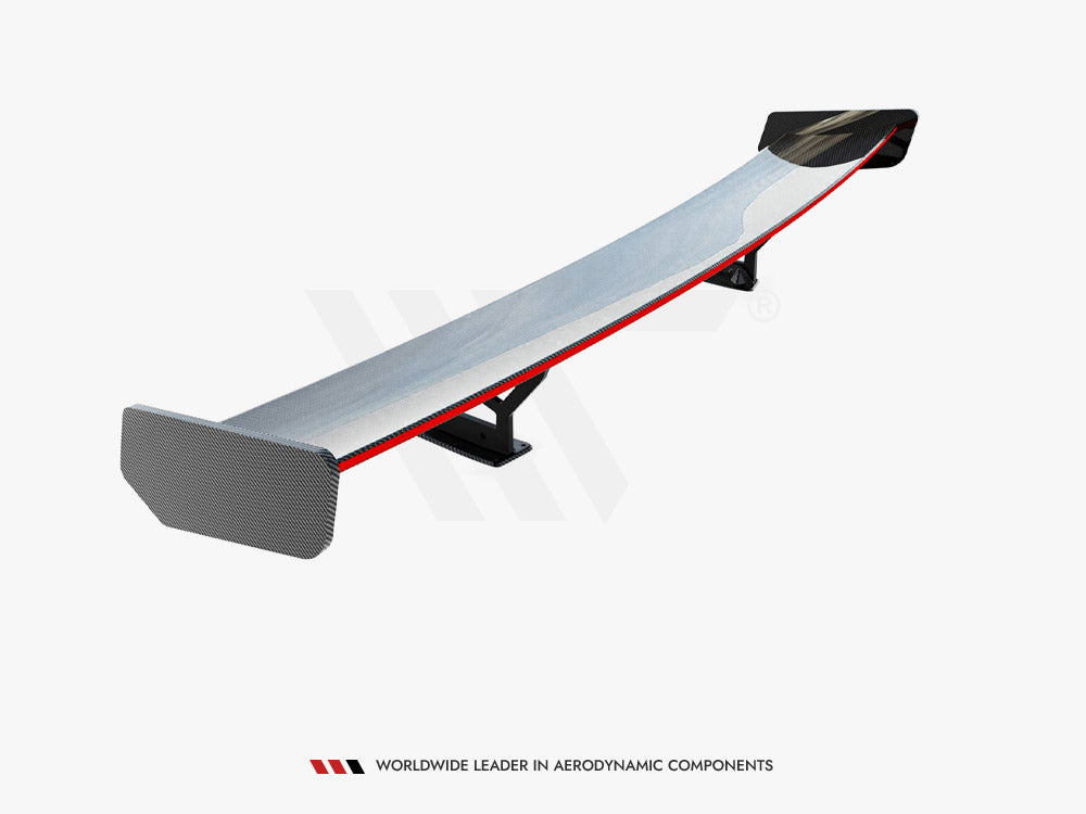 Maxton Design Carbon Spoiler With Internal Brackets Uprights + LED BMW 3 / M3 Coupe E92 - CF-BM-3-92-WING5-INT-245-P+LED - Image 7