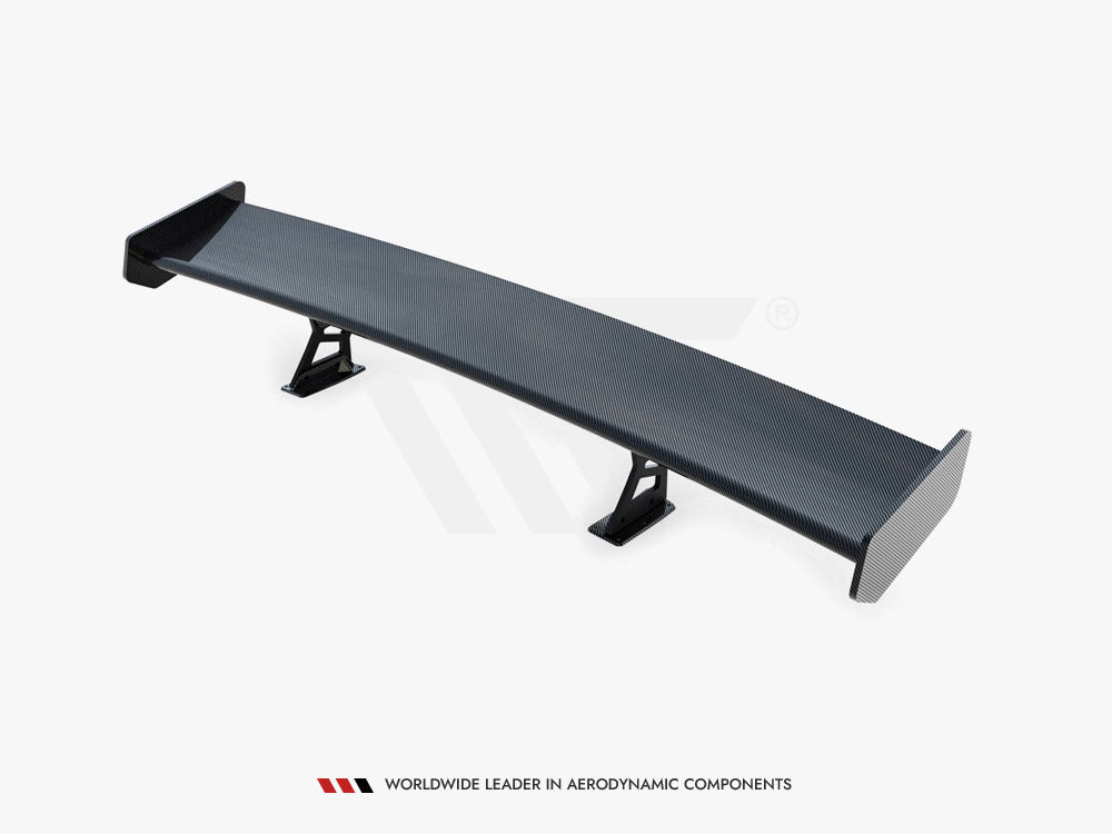 Carbon Spoiler With Internal Brackets Uprights + LED BMW 3 / M3 Coupe E92