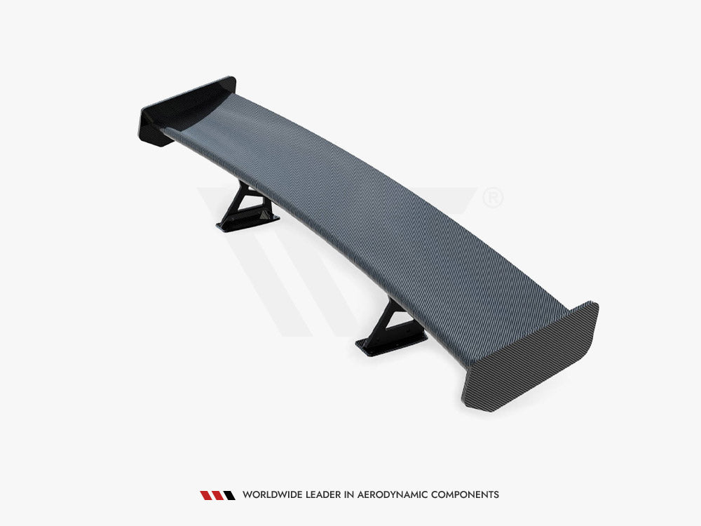 Carbon Spoiler With Internal Brackets Uprights + LED BMW 3 / M3 Coupe E92