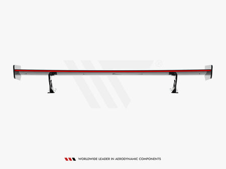 Carbon Spoiler With External Brackets Uprights + LED BMW 3 / M3 Coupe E92