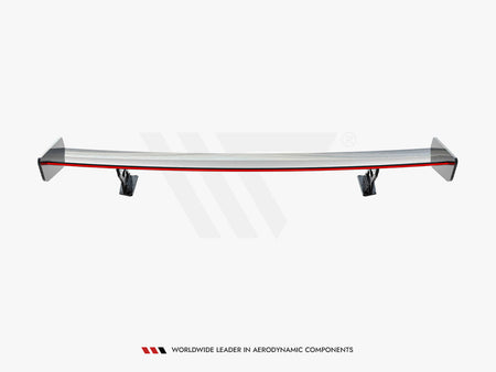 Maxton Design Carbon Spoiler With External Brackets Uprights + LED BMW 3 / M3 Coupe E92 - CF-BM-3-92-WING5-EXT-245-P+LED - Image 9