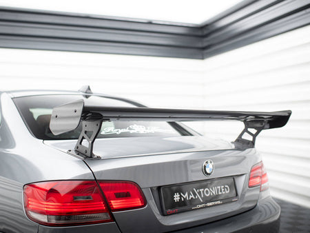 Maxton Design Carbon Spoiler With External Brackets Uprights BMW 3 / M3 Coupe E92 - CF-BM-3-92-WING5-EXT-245-P - Image 5