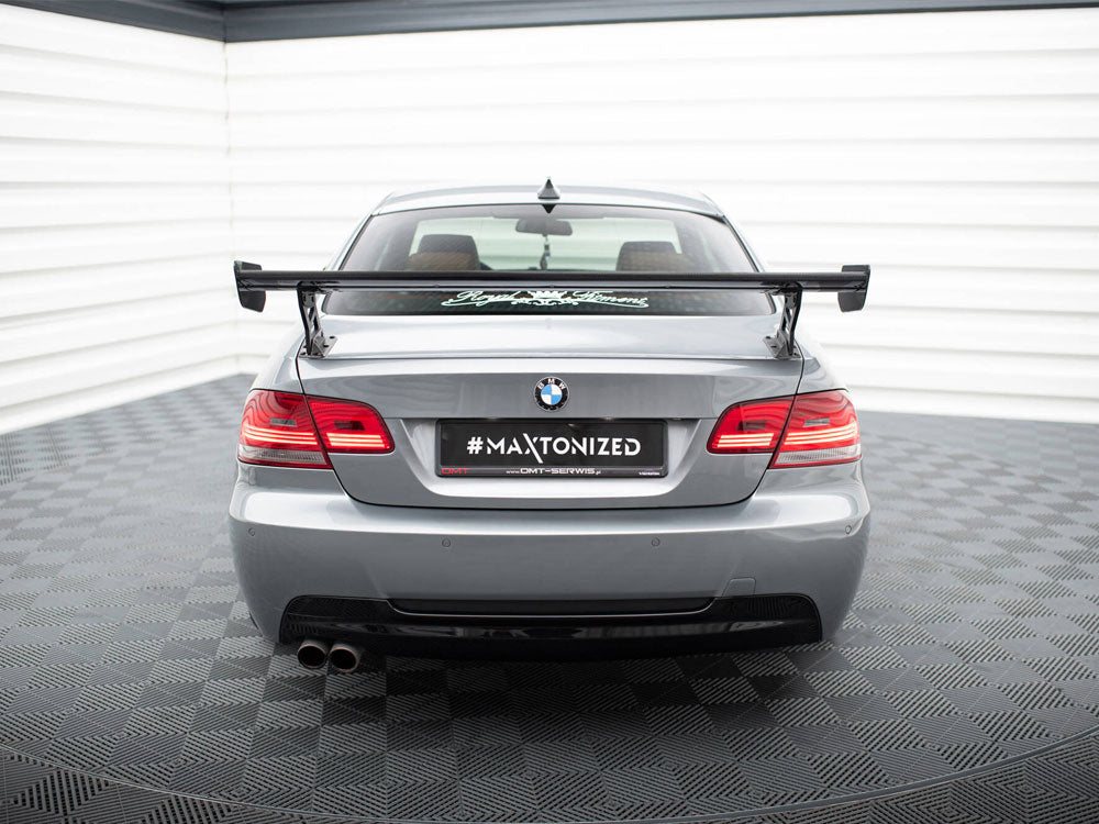 Maxton Design Carbon Spoiler With External Brackets Uprights BMW 3 / M3 Coupe E92 - CF-BM-3-92-WING5-EXT-245-P - Image 4