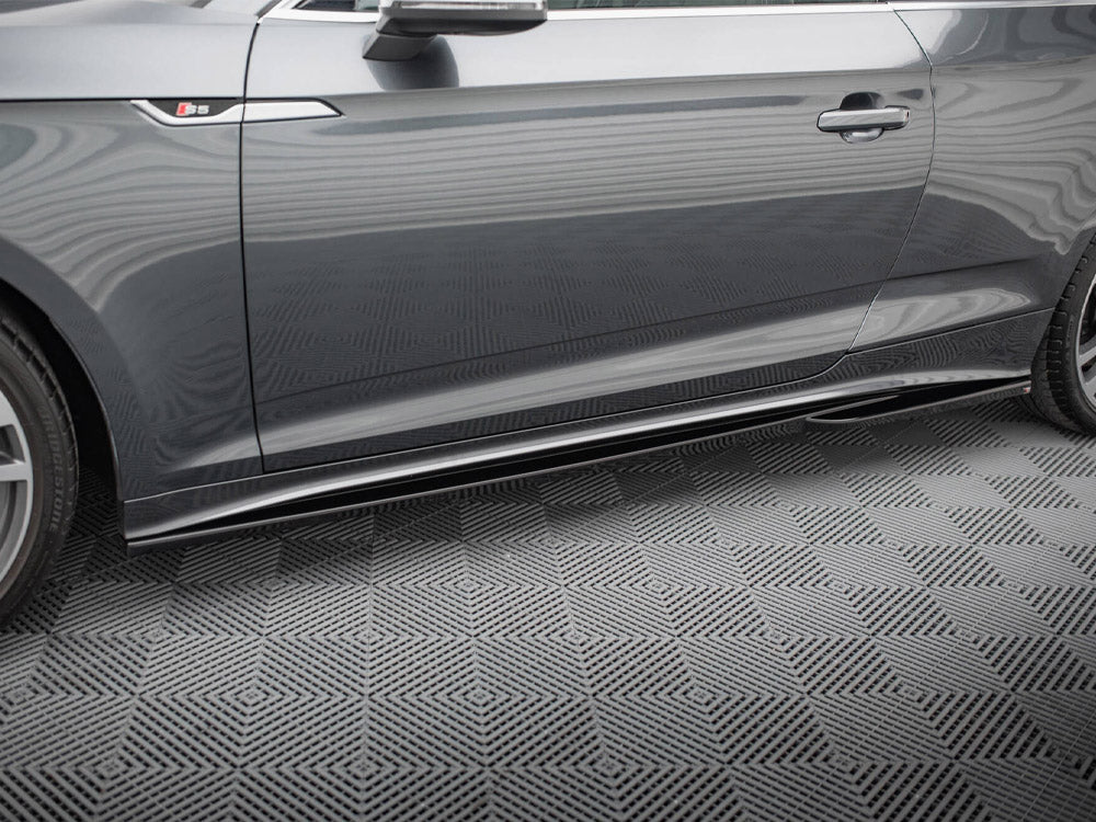 Maxton Design Side Skirts Diffusers Audi S5 Coupe / A5 S-Line Coupe F5 Facelift - AU-S5-2F-SD2G - Image 3