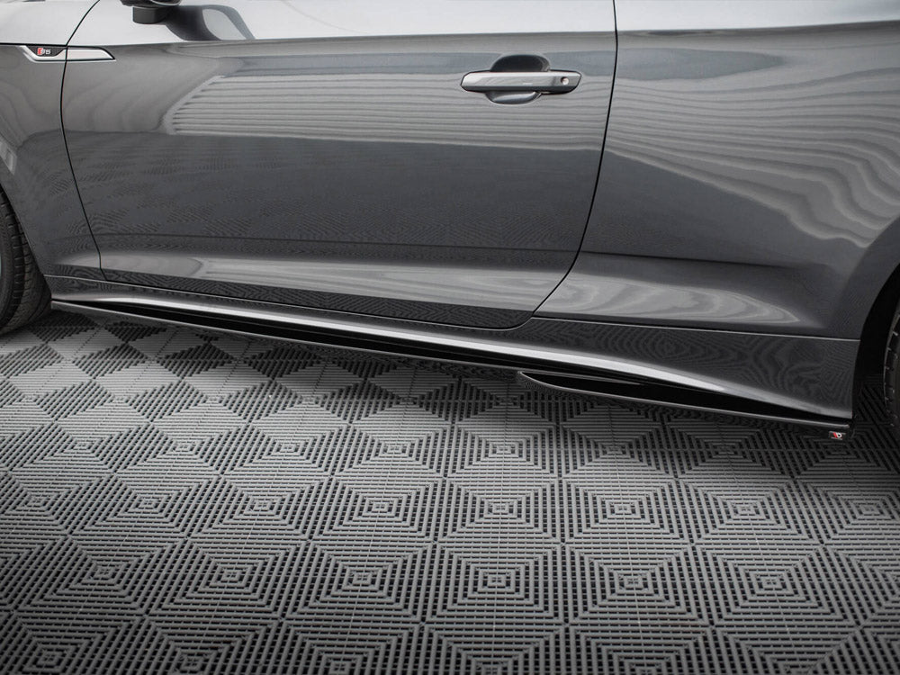 Maxton Design Side Skirts Diffusers Audi S5 Coupe / A5 S-Line Coupe F5 Facelift - AU-S5-2F-SD2G - Image 4