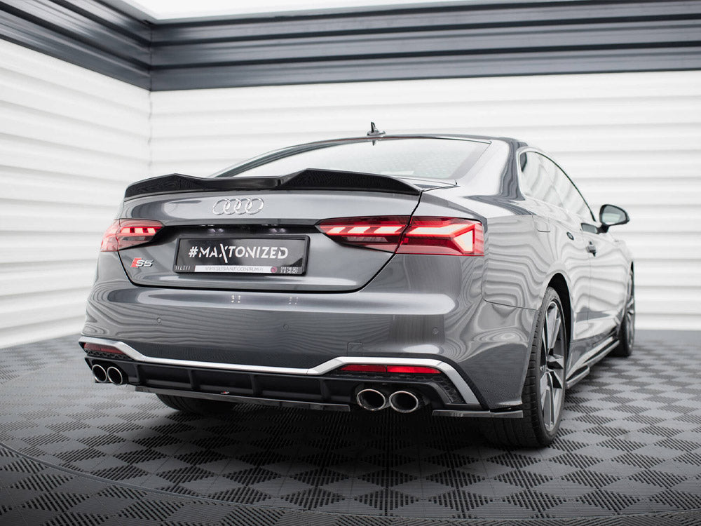 Maxton Design Spoiler CAP 3D Audi S5 Coupe / A5 S-Line Coupe F5 Facelift - AU-S5-2F-CAP1G - Image 2