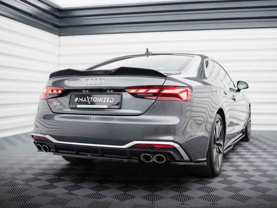 Maxton Design Spoiler CAP 3D Audi S5 Coupe / A5 S-Line Coupe F5 Facelift - AU-S5-2F-CAP1G - Image 2