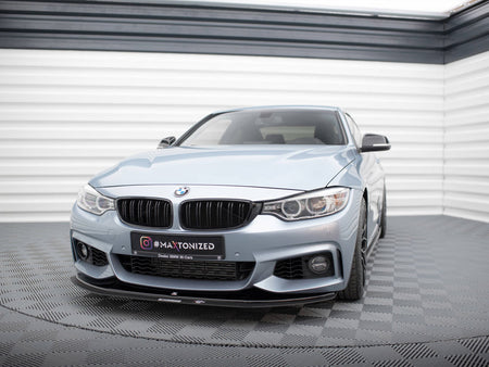 Maxton Design Hybrid Front Splitter BMW 4 Coupe / Gran Coupe / Cabrio M-Pack F32 / F36 / F33 - BM-4-F32-MPACK-FD2G+CNCA - Image 2