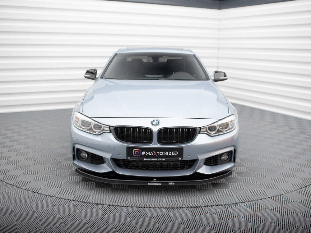 Maxton Design Hybrid Front Splitter BMW 4 Coupe / Gran Coupe / Cabrio M-Pack F32 / F36 / F33 - BM-4-F32-MPACK-FD2G+CNCA - Image 3