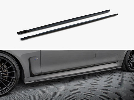 Maxton Design Side Skirts Diffusers V.2 BMW 7 M-Pack G11 - BM-7-11F-MPACK-SD2G - Image 1