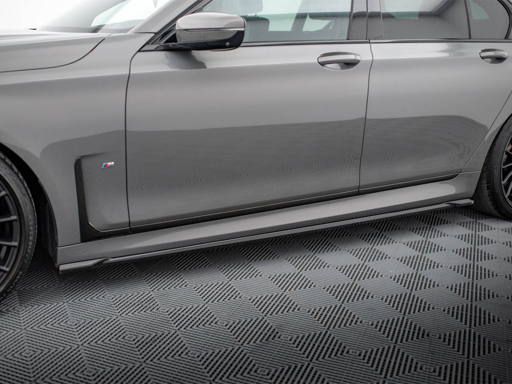 Maxton Design Side Skirts Diffusers V.2 BMW 7 M-Pack G11 - BM-7-11F-MPACK-SD2G - Image 3