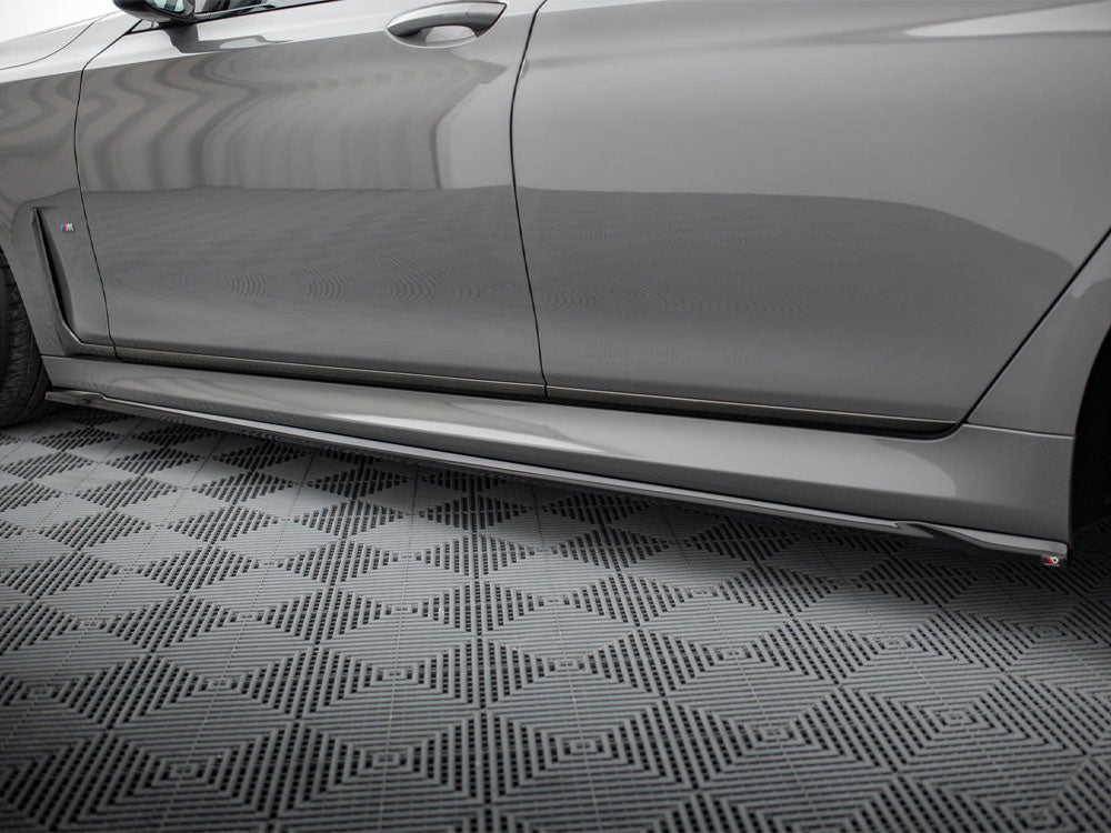 Maxton Design Side Skirts Diffusers V.2 BMW 7 M-Pack G11 - BM-7-11F-MPACK-SD2G - Image 4
