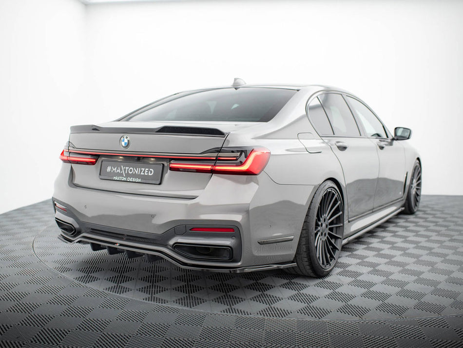 Maxton Design Rear Splitter (Vertical Bars) V.2 BMW 7 M-Pack G11 / G12 Facelift - BM-7-11F-MPACK-RD3G+RD4G - Image 2