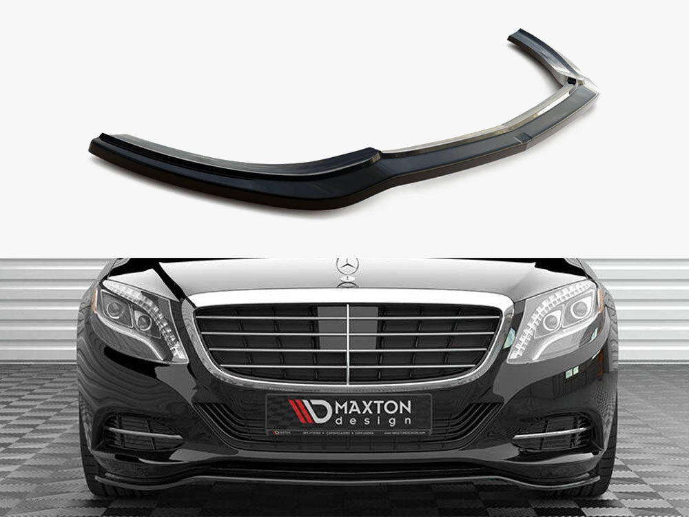 Maxton Design Front Splitter V.1 Mercedes-Benz S W222 - ME-S-222-FD1G - Image 1