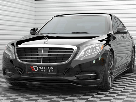 Maxton Design Front Splitter V.1 Mercedes-Benz S W222 - ME-S-222-FD1G - Image 2