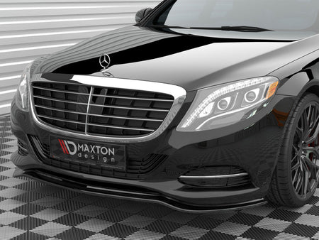 Maxton Design Front Splitter V.1 Mercedes-Benz S W222 - ME-S-222-FD1G - Image 4