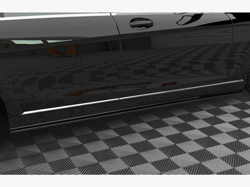 Side Skirts Diffusers Mercedes-Benz S Long W222
