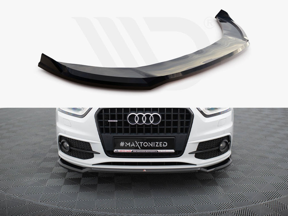 MAXTON DESIGN Front Splitter V.2 Audi Q3 S-Line 8U