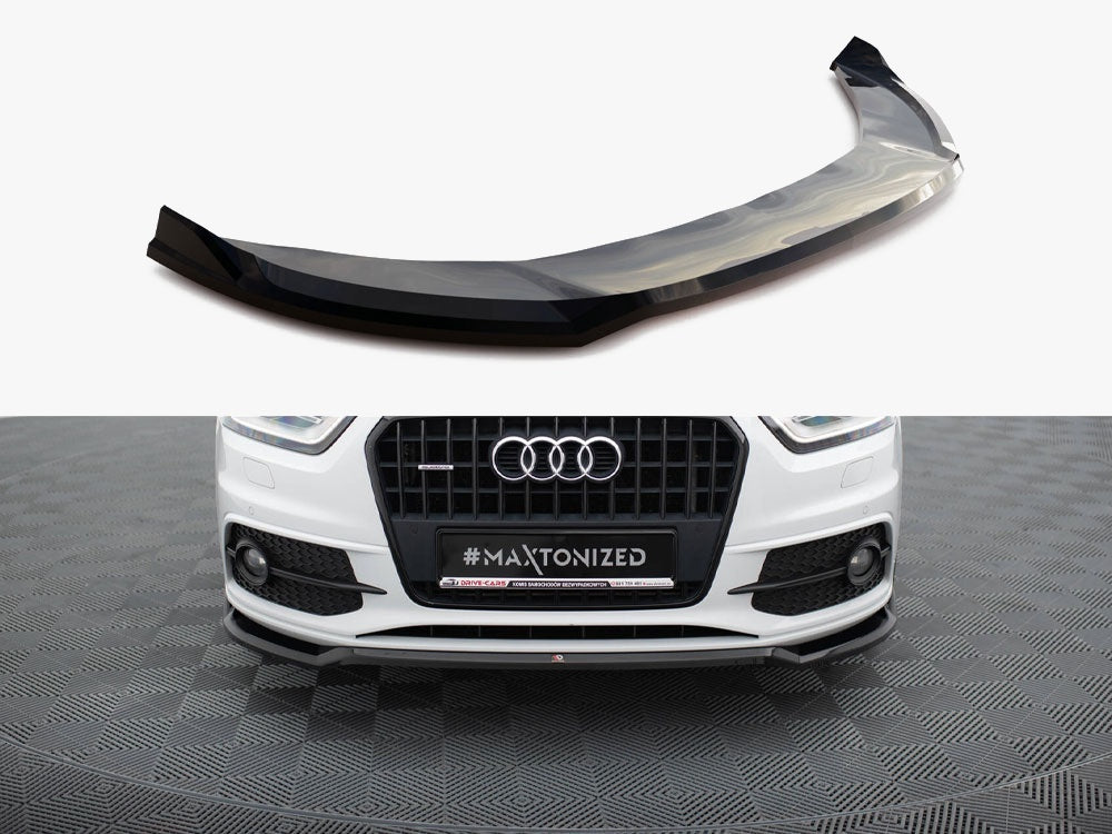 Maxton Design Front Splitter V.2 Audi Q3 S-Line 8U - AU-Q3-1-SLINE-SB-FD2G - Image 1