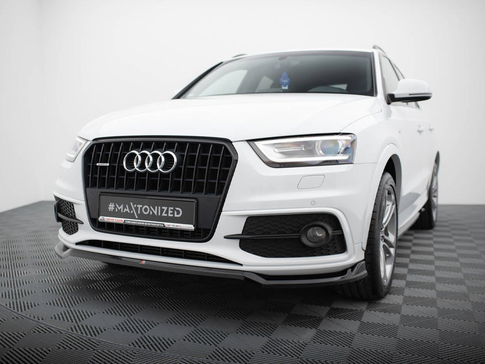 Maxton Design Front Splitter V.2 Audi Q3 S-Line 8U - AU-Q3-1-SLINE-SB-FD2G - Image 2