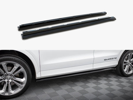 Maxton Design Side Skirts Diffusers Audi Q3 S-Line 8U - AU-Q3-1-SLINE-SB-SD1G - Image 1
