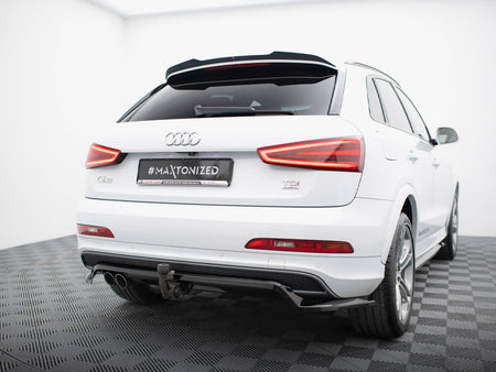 Rear Splitter (Vertical Bars) Audi Q3 S-Line 8U