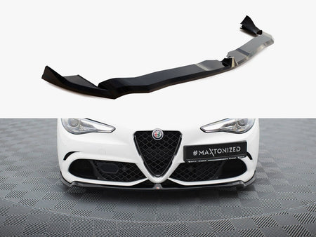 Maxton Design Front Splitter Alfa Romeo Giulia Quadrifoglio - AL-GI-1-QV-FD1G - Image 1