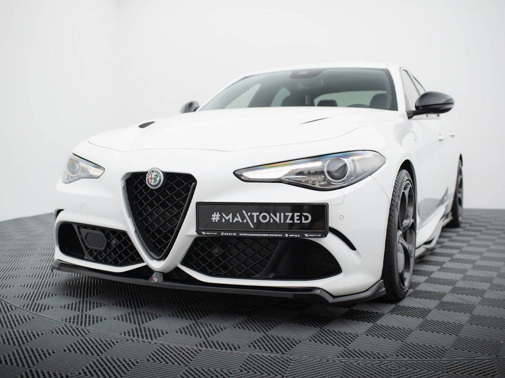 Maxton Design Front Splitter Alfa Romeo Giulia Quadrifoglio - AL-GI-1-QV-FD1G - Image 2