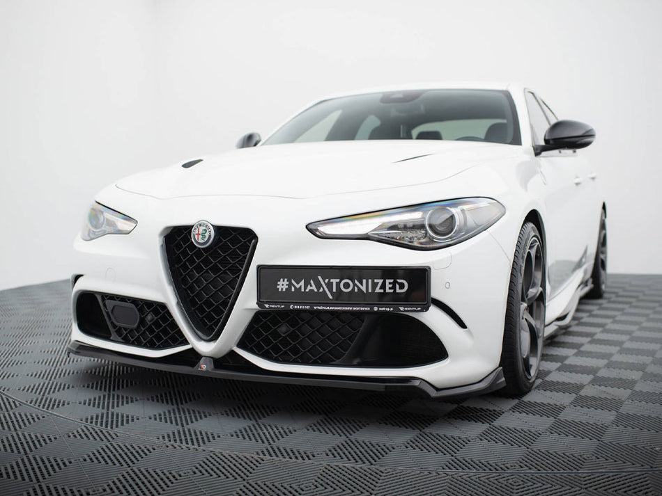 Maxton Design Front Splitter Alfa Romeo Giulia Quadrifoglio - AL-GI-1-QV-FD1G - Image 2