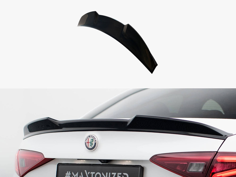 Maxton Design Spoiler CAP 3D Alfa Romeo Giulia - AL-GI-1-QV-CAP3D1G - Image 1