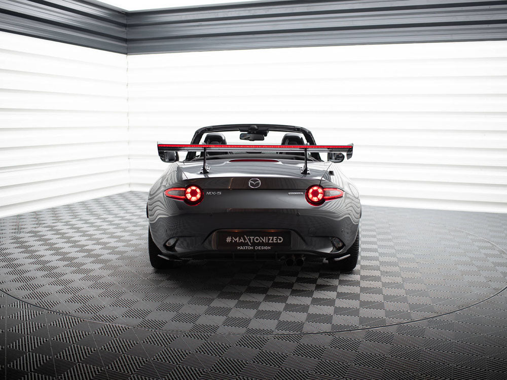 Maxton Design Carbon Spoiler With Upper Swan Mounting + LED Mazda MX-5 ND (Mk4) - CF-MA-MX5-4-WING5-UPP-245-P+LED - Image 12
