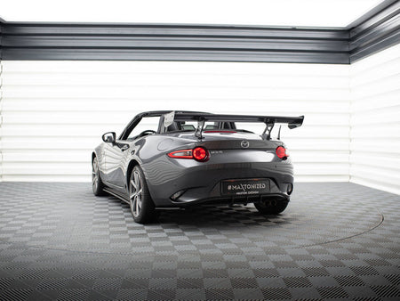 Maxton Design Carbon Spoiler With Internal Brackets Uprights Mazda MX-5 ND (Mk4) - CF-MA-MX5-4-WING5-INT-245-P - Image 2