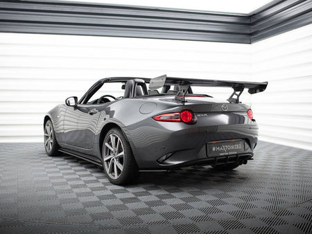Maxton Design Carbon Spoiler With Internal Brackets Uprights Mazda MX-5 ND (Mk4) - CF-MA-MX5-4-WING5-INT-245-P - Image 3
