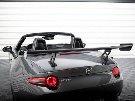 Maxton Design Carbon Spoiler With Internal Brackets Uprights Mazda MX-5 ND (Mk4) - CF-MA-MX5-4-WING5-INT-245-P - Image 4