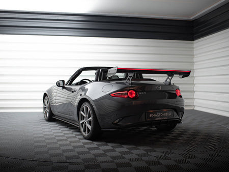 Maxton Design Carbon Spoiler With Internal Brackets Uprights + LED Mazda MX-5 ND (Mk4) - CF-MA-MX5-4-WING5-INT-245-P+LED - Image 5