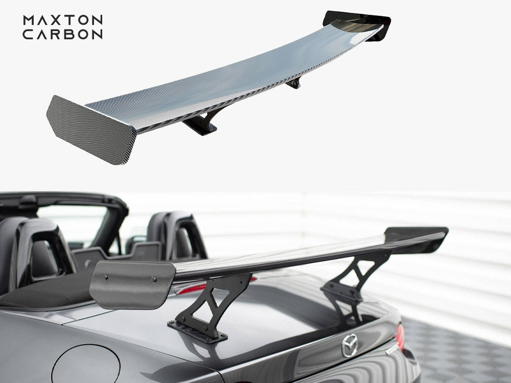 Maxton Design Carbon Spoiler JDM Style Mazda MX-5 ND (Mk4) - CF-MA-MX5-4-WING5-JDM-245-P - Image 1