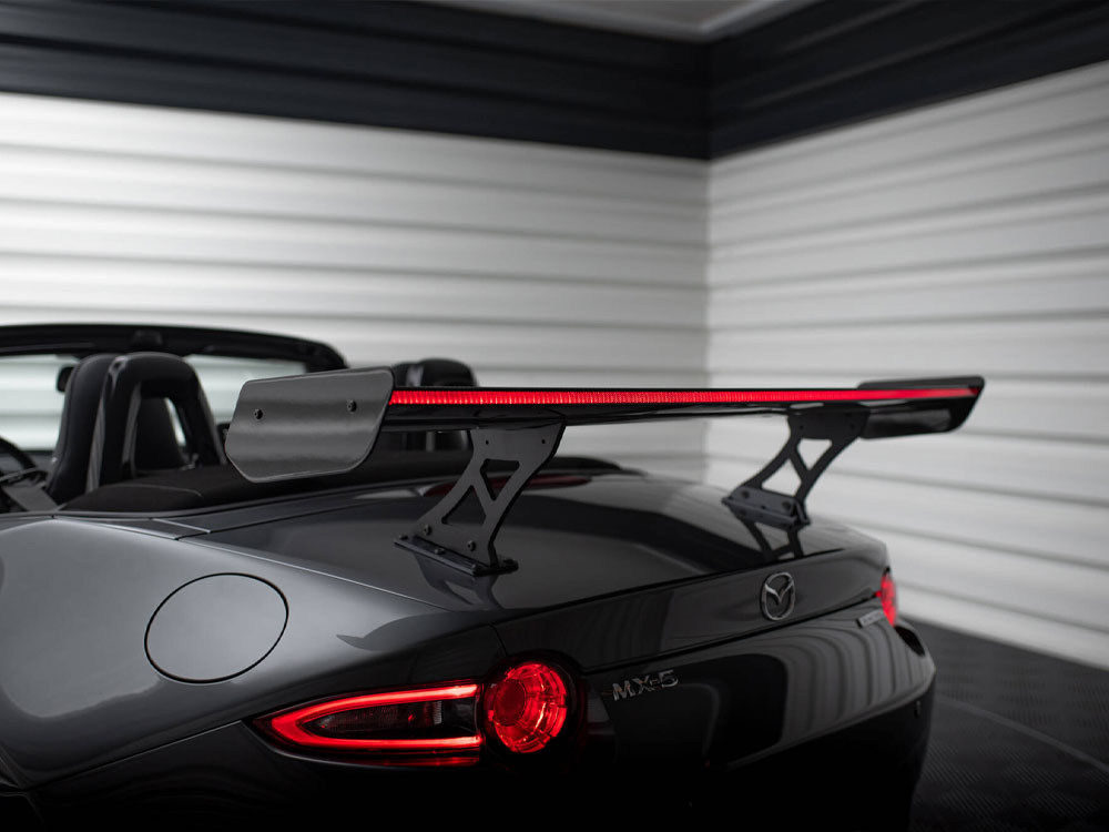 Maxton Design Carbon Spoiler JDM Style + LED Mazda MX-5 ND (Mk4) - CF-MA-MX5-4-WING5-JDM-245-P+LED - Image 5