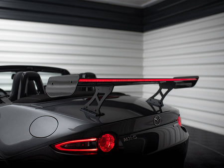 Maxton Design Carbon Spoiler JDM Style + LED Mazda MX-5 ND (Mk4) - CF-MA-MX5-4-WING5-JDM-245-P+LED - Image 5