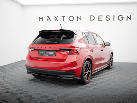 Maxton Design Rear Splitter Skoda Fabia Mk4 - SK-FA-4-RD1G - Image 2