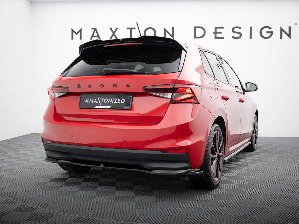 Maxton Design Spoiler CAP Skoda Fabia Mk4 - SK-FA-4-CAP1G - Image 2