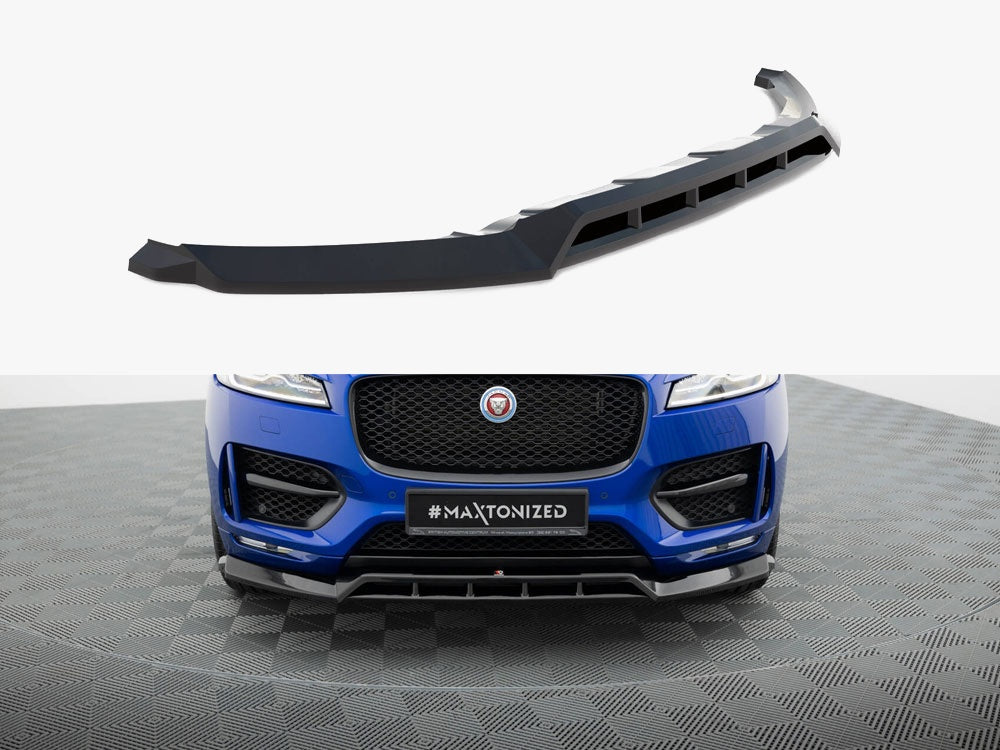Maxton Design Front Splitter Jaguar F-Pace R-Sport Mk1 - JA-FP-1-RSPORT-FD1G+FD1RG - Image 1