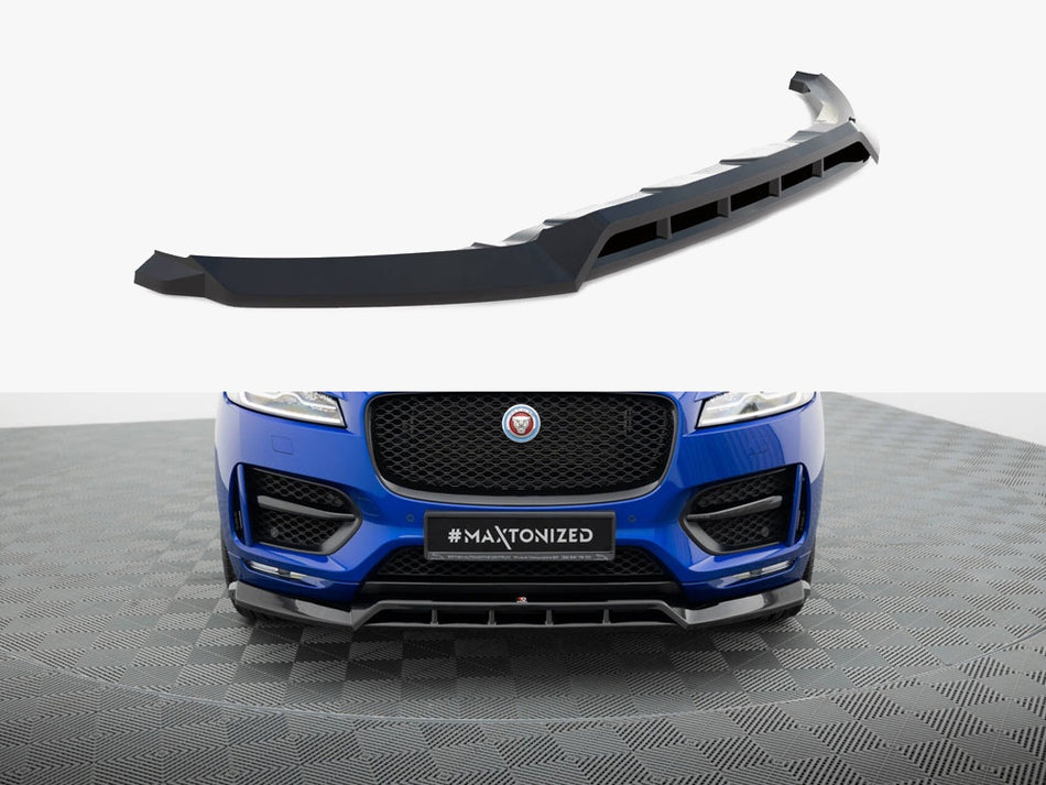 Maxton Design Front Splitter Jaguar F-Pace R-Sport Mk1 - JA-FP-1-RSPORT-FD1G+FD1RG - Image 1